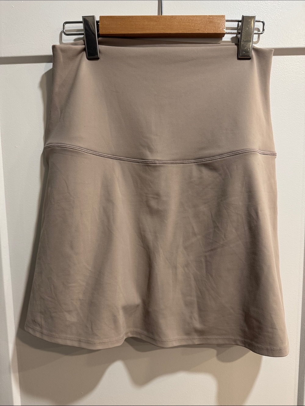 Maternity A-Line Skort in Taupe Target Brand